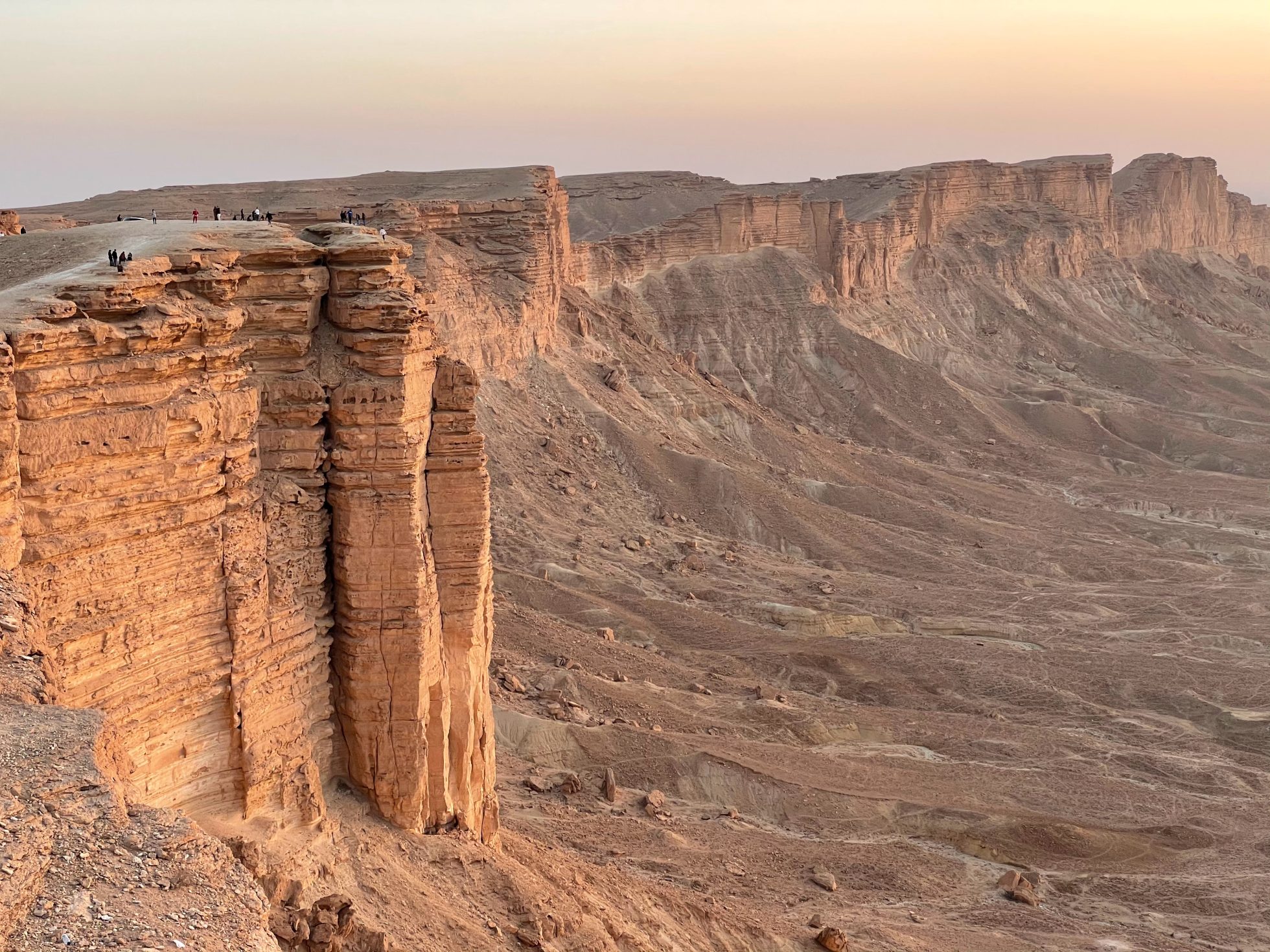 Widok na pustynię Arabia Saudyjska