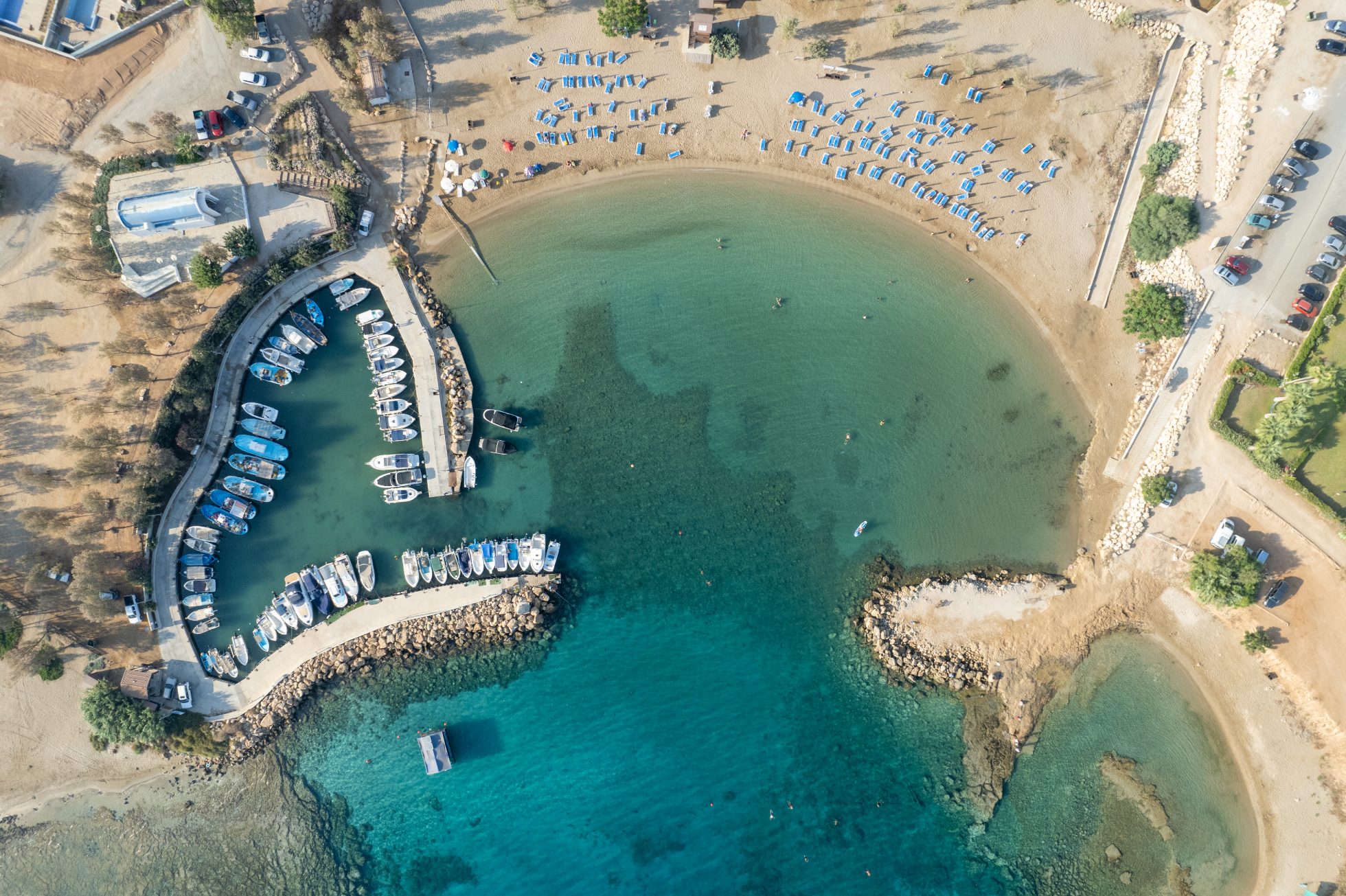 Plaża Agia Triada w Grecji