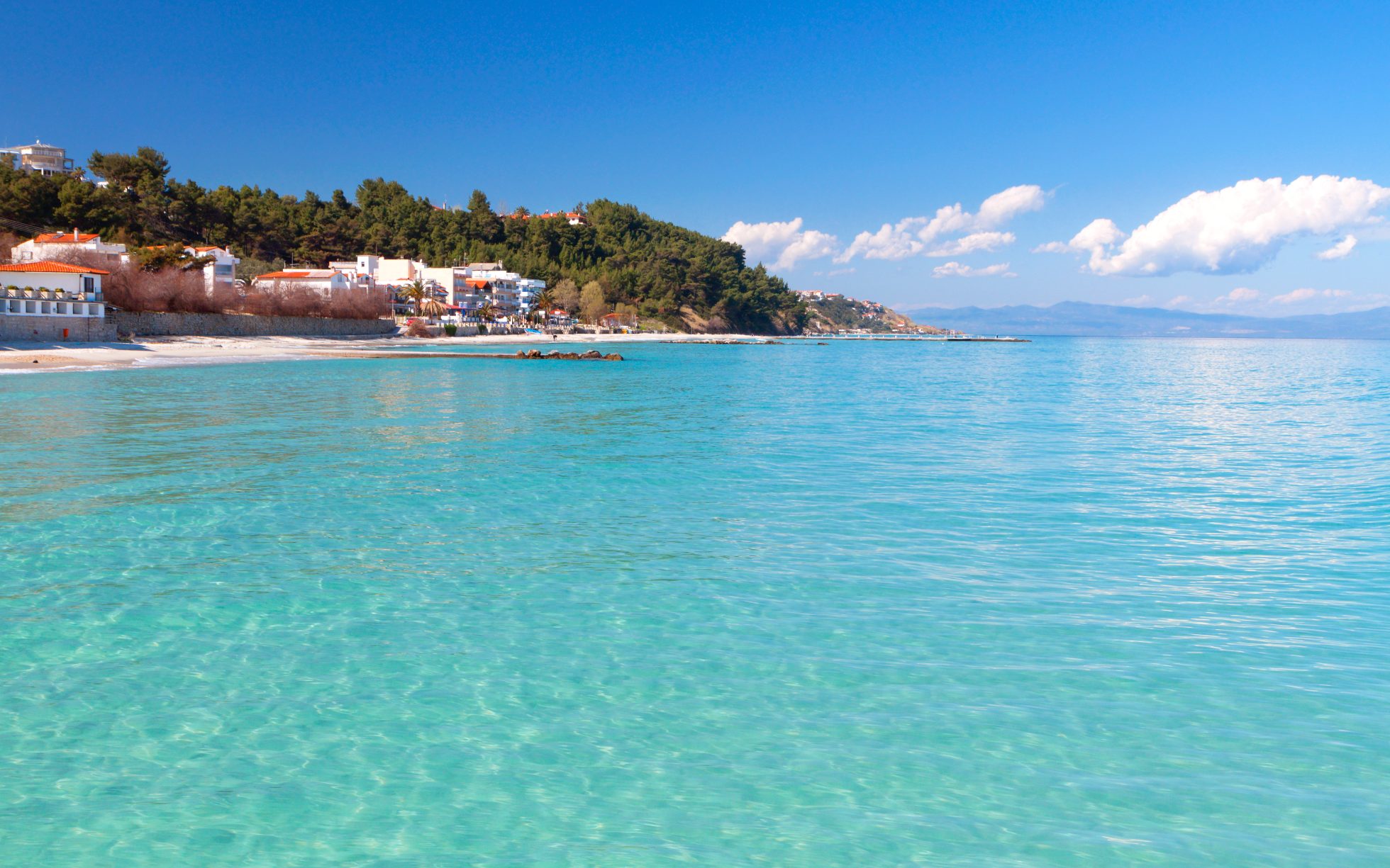 Plaża Kallithea w Grecji