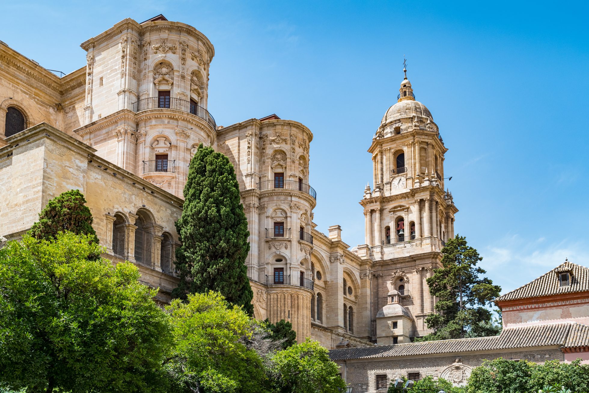 Buildings in Malaga