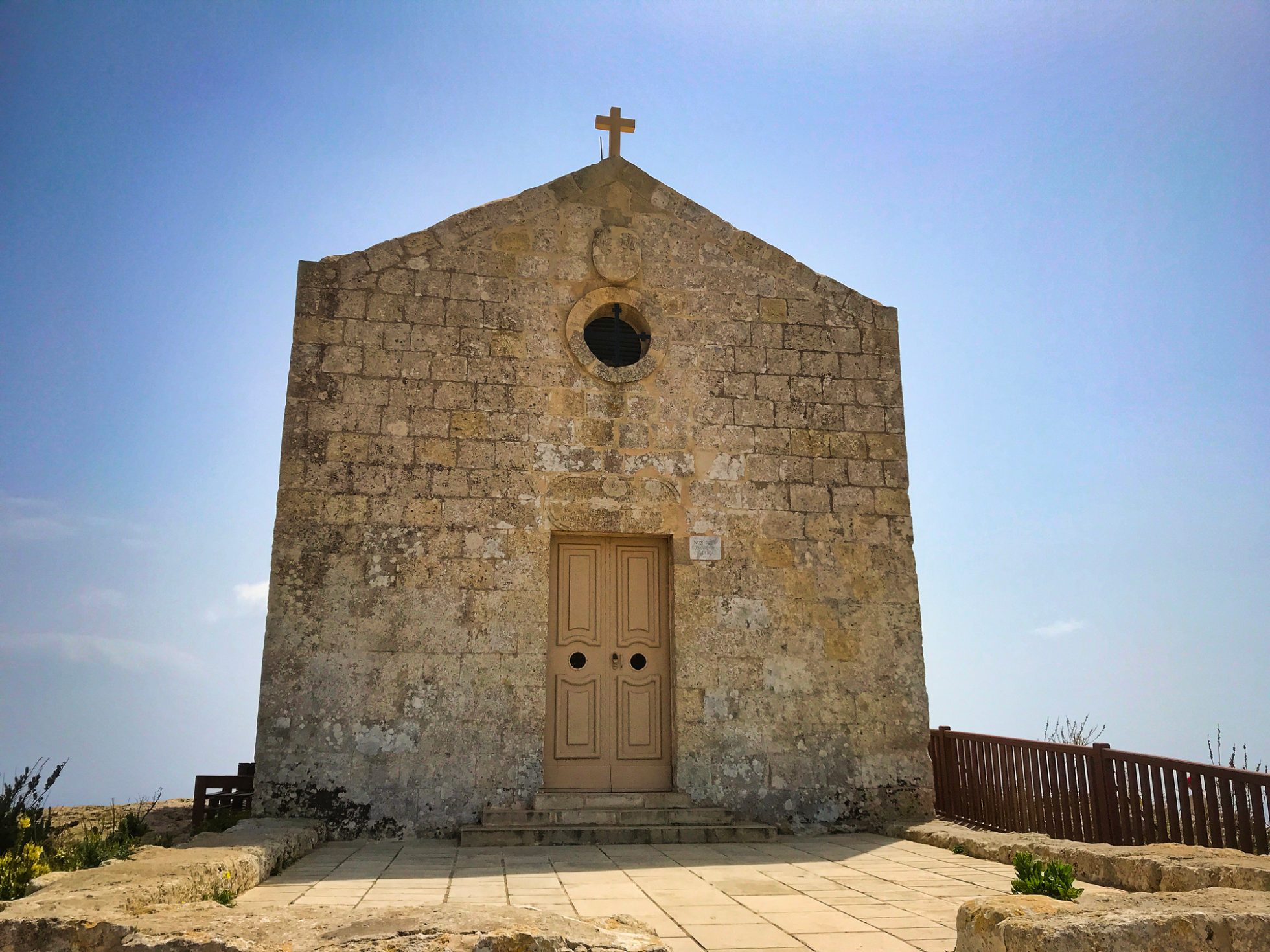 Kaplica na Dingli Cliffs na Malcie