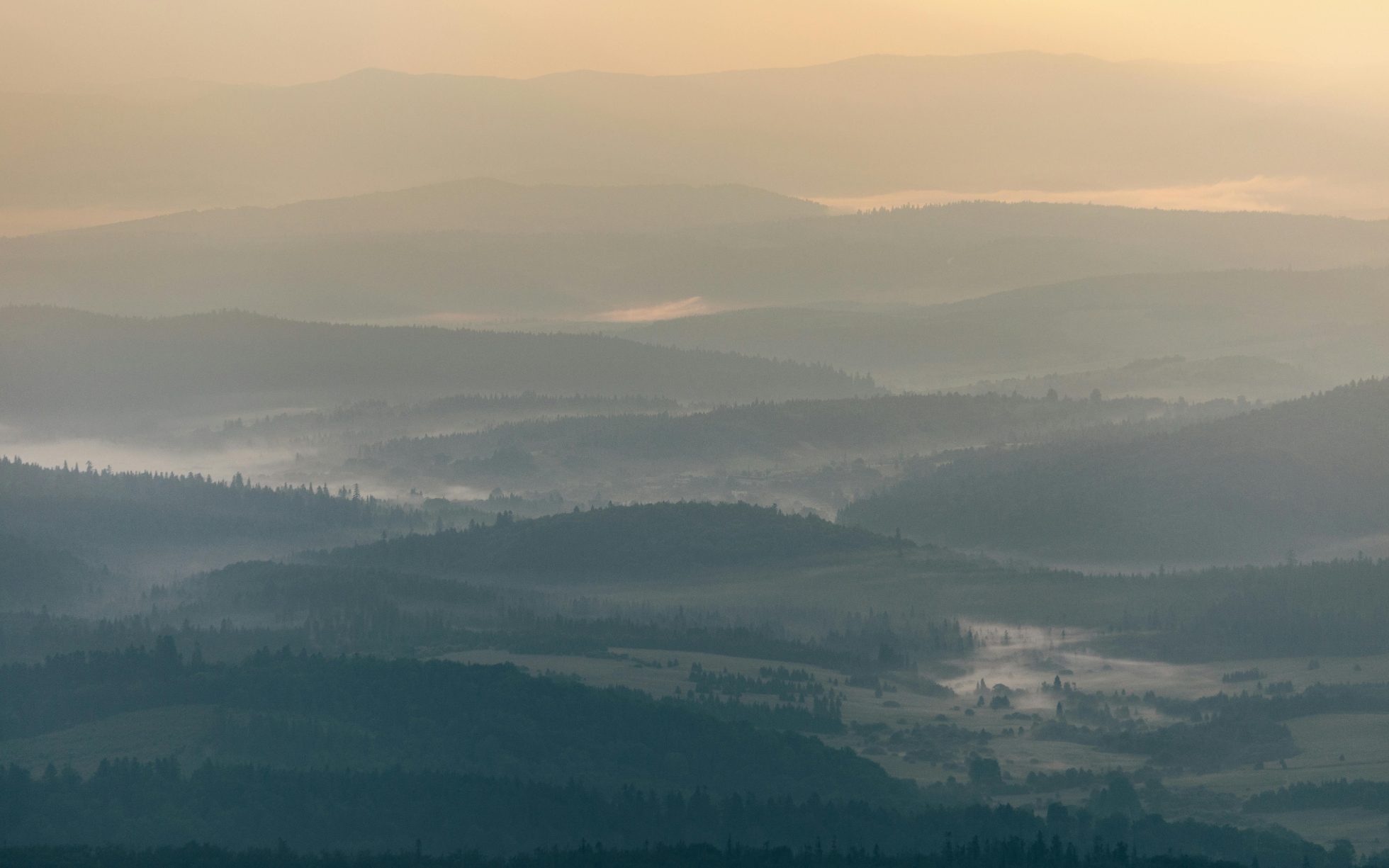 Pejzaż Bieszczad