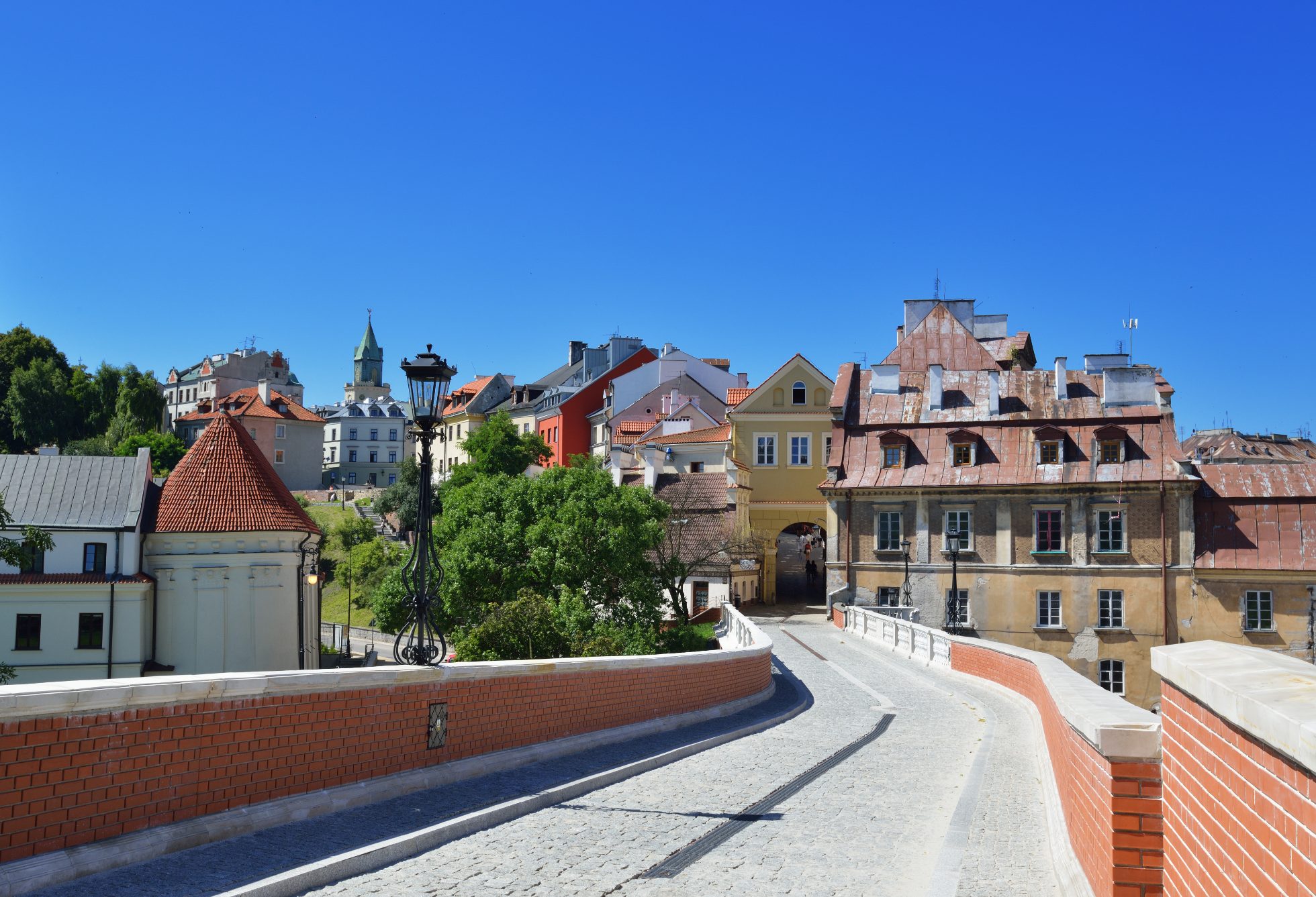 Stare Miasto w Lublinie. Miasto w Polsce.