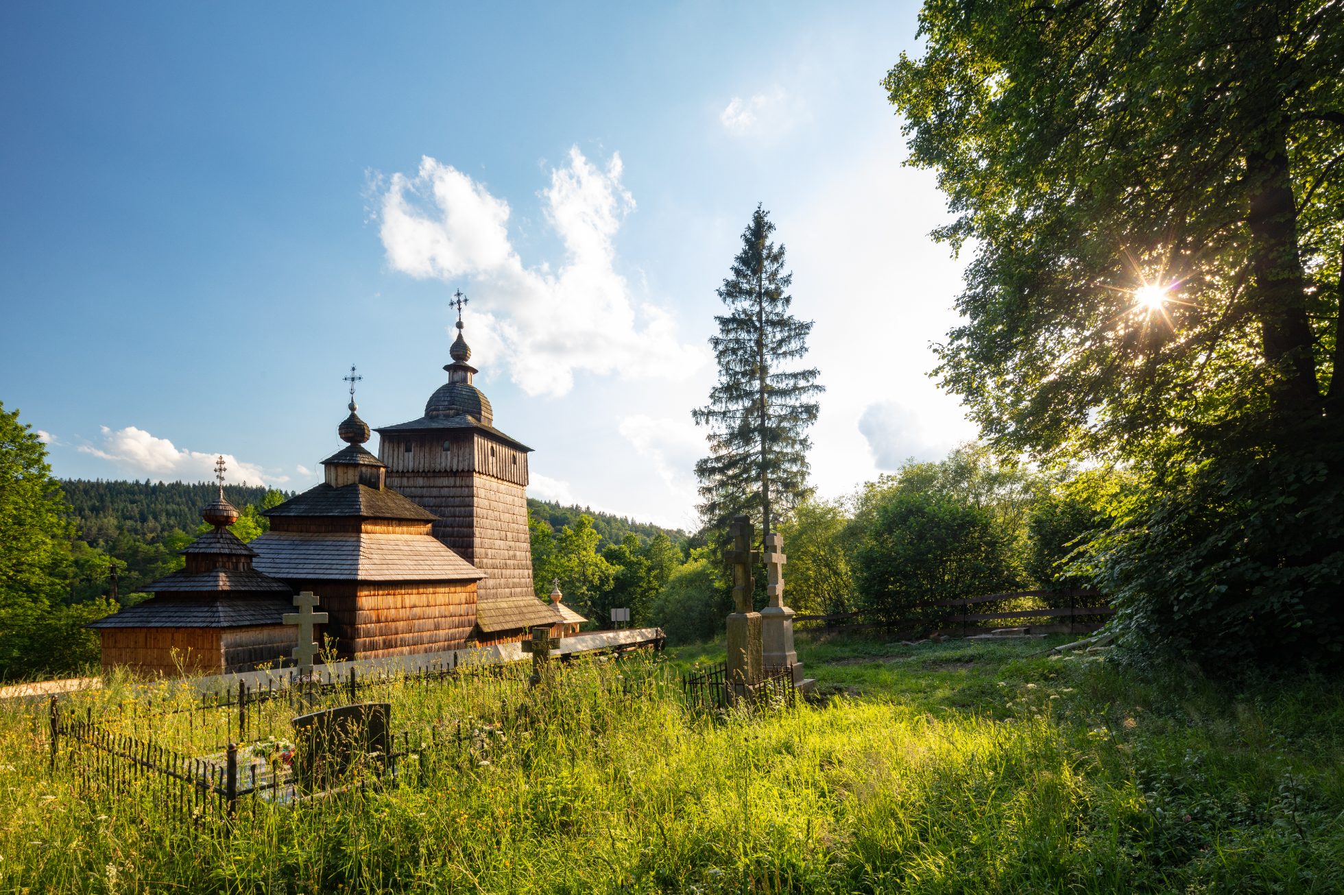 Old wooden Orthodox Church in Wolowiec