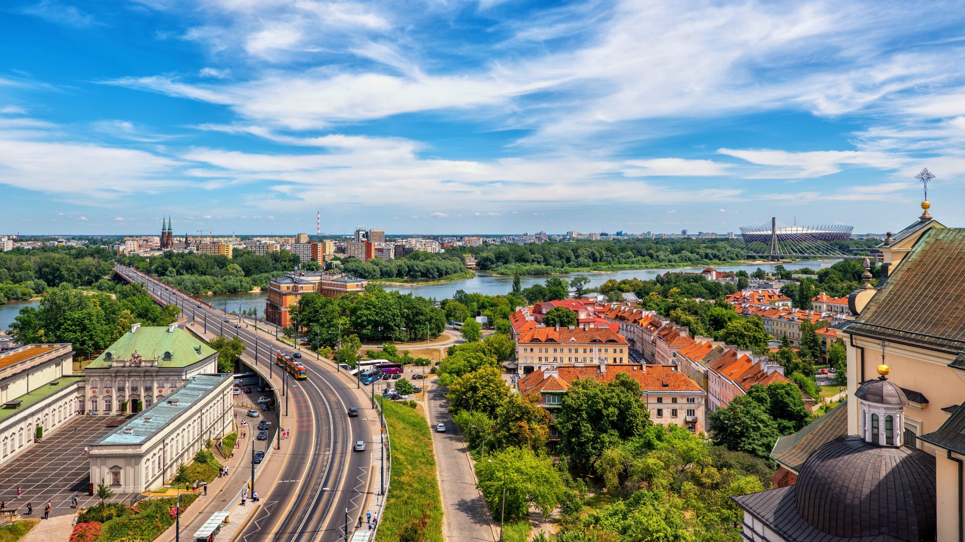 Old city in Warsaw