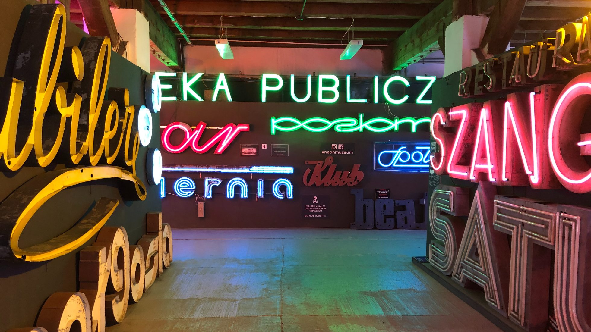 Neon Museum in Warsaw