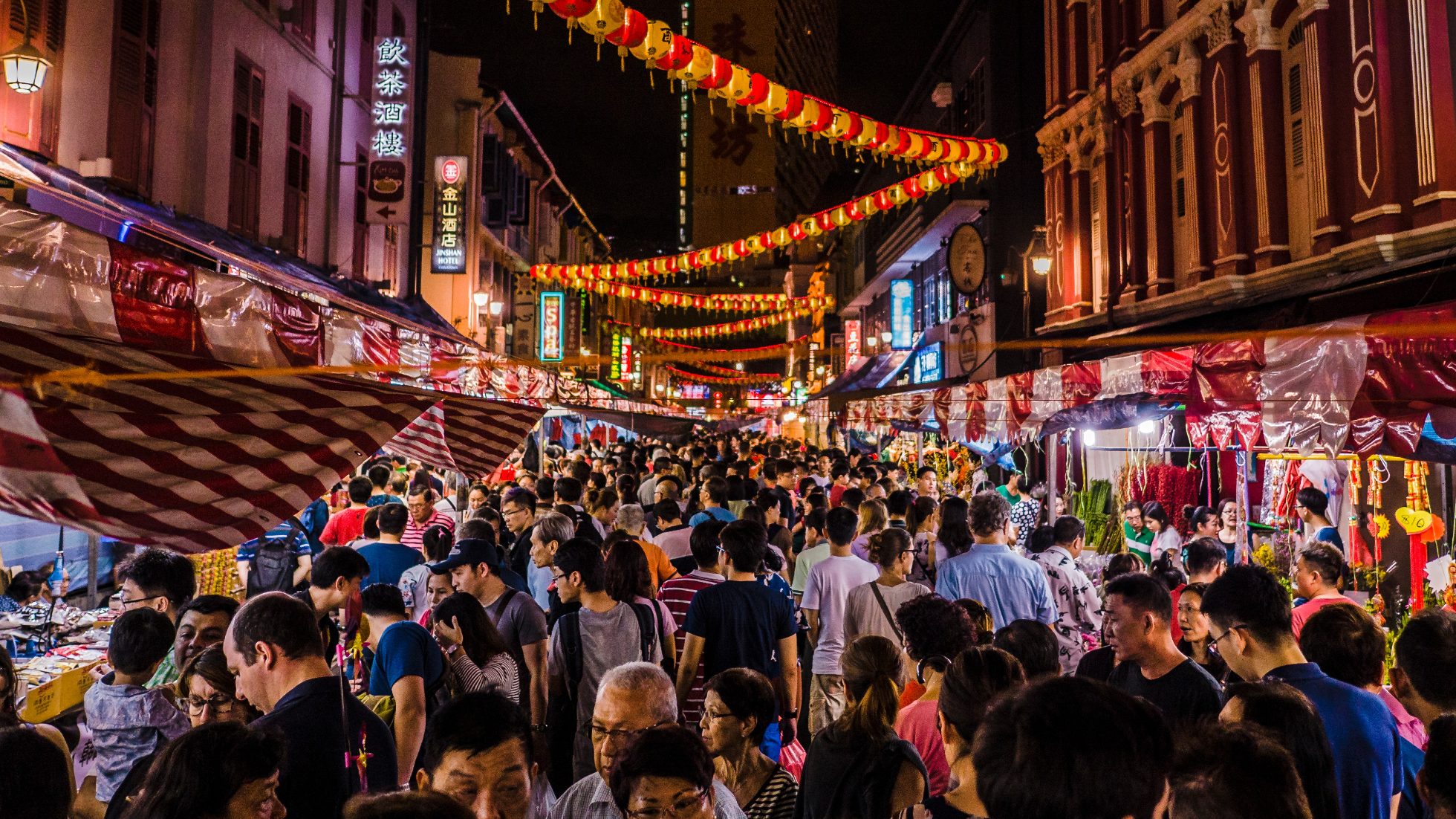 Chinese New Year in Singapore's Chinatown