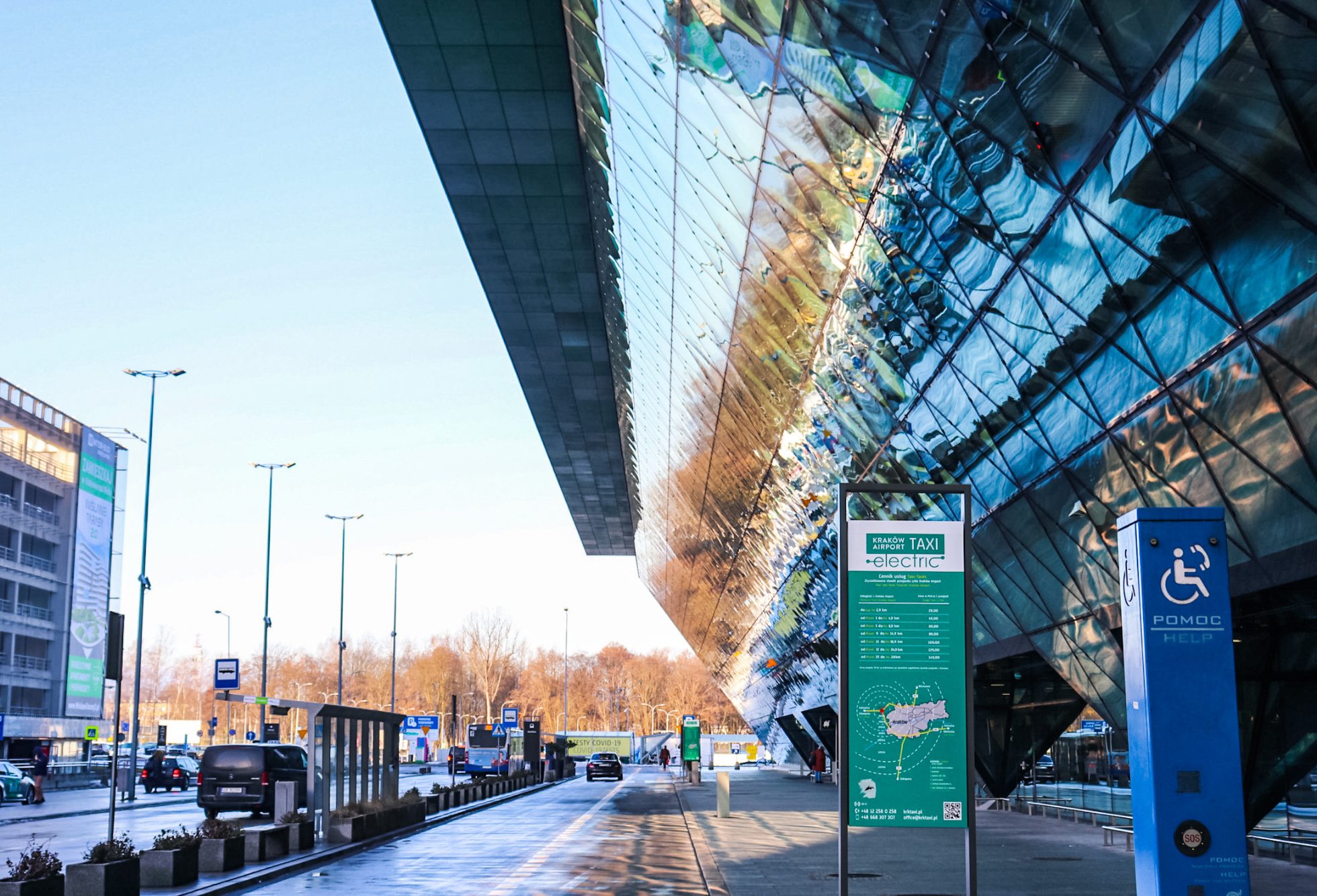 Krakow Airport terminal