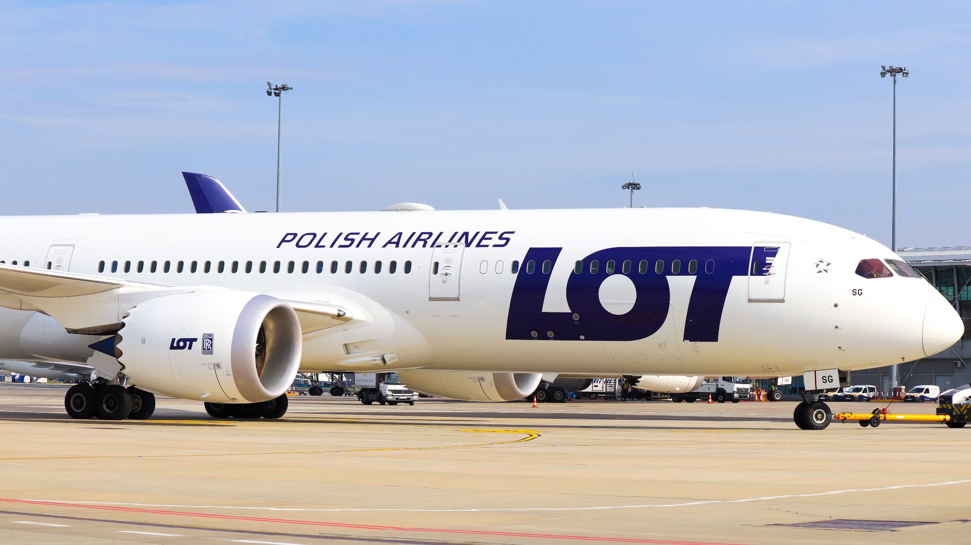 historyczne zdjęcie LOT-u