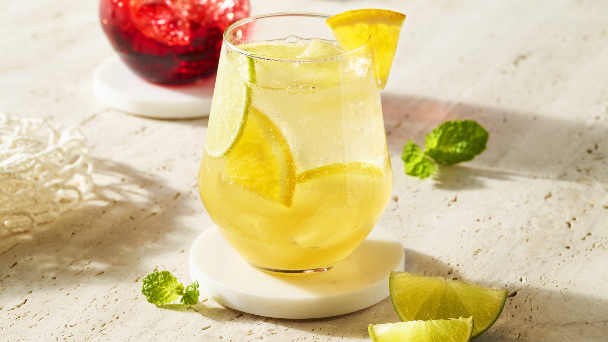 glasses of cold drinks - LOT SKy Bar offer